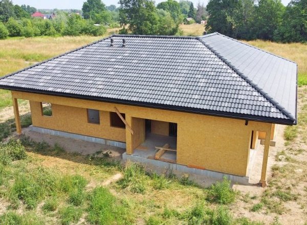 Montaż pokrycia dach domu Z204 D - Nowa Huta Kraków