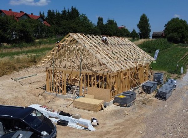 Budowa domu szkieletowego Pękowice k. Kraków