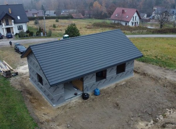 Budowa domu szkieletowego Kłaj k. Wieliczka